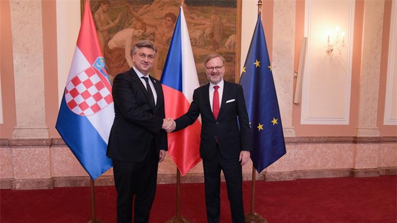 Jačamo energetsku suradnju s Češkom. Hrvatska je spremna pristupiti Schengenu s 1. siječnjem 2023.